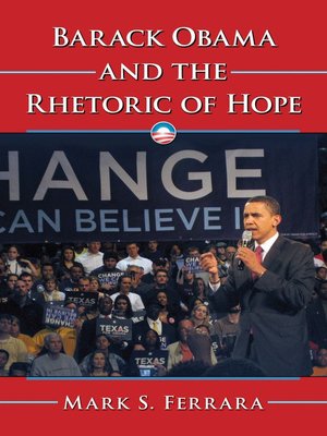 cover image of Barack Obama and the Rhetoric of Hope